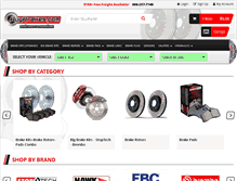 Tablet Screenshot of buybrakes.com